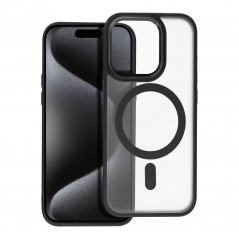 Apple iPhone 15 Pro Coque Matte Mag Cove MagSAFE  Noir