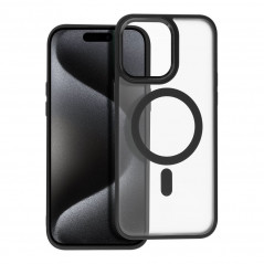 Apple iPhone 15 Pro Max Coque Matte Mag Cove MagSAFE  Noir
