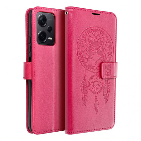 XIAOMI Redmi Note 12 Pro Plus 5G Portefeuilles MEZZO Book Capteurs de rêve  Magenta