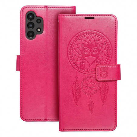 Samsung Galaxy A13 LTE Portefeuilles MEZZO Book Capteurs de rêve  Magenta