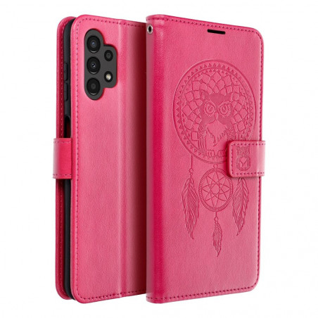 Samsung Galaxy A13 LTE Portefeuilles MEZZO Book Capteurs de rêve  Magenta