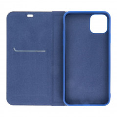 Apple iPhone 15 Pro Max Portefeuilles LUNA Book Carbon Fibre de carbone, Élégant  Bleu