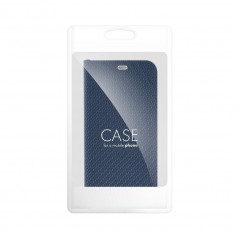 Apple iPhone 15 Pro Max Portefeuilles LUNA Book Carbon Fibre de carbone, Élégant  Bleu