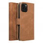 Apple iPhone 15 Portefeuilles TENDER Book Brun