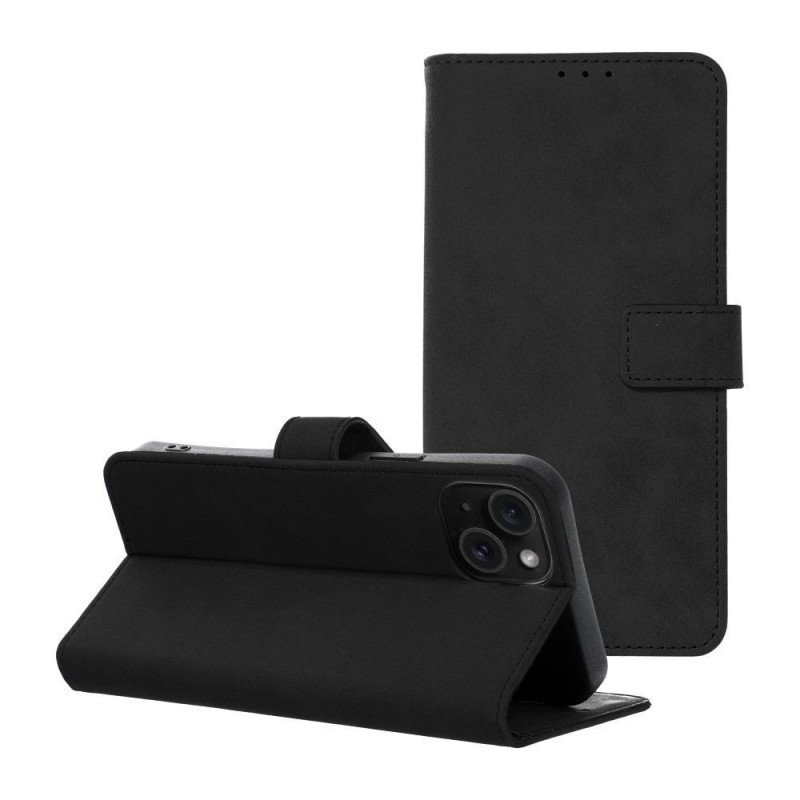 Apple iPhone 15 Plus Portefeuilles TENDER Book Noir