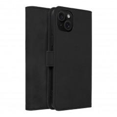 Apple iPhone 15 Plus Portefeuilles TENDER Book Noir