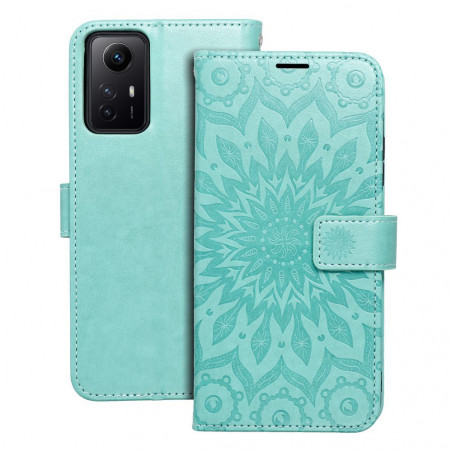 XIAOMI Redmi Note 12s Portefeuilles MEZZO Book Mandala  Vert