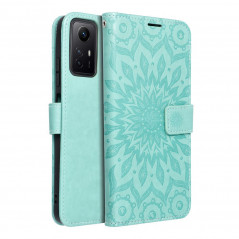 XIAOMI Redmi Note 12s Portefeuilles MEZZO Book Mandala  Vert