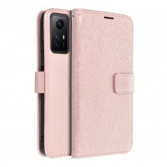 XIAOMI Redmi Note 12s Portefeuilles MEZZO Book Mandala  Or rose