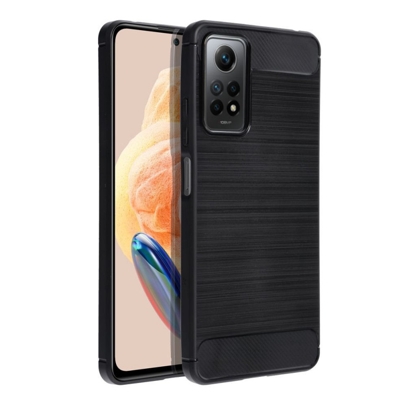 XIAOMI Redmi Note 12 Pro 4G Coque Carbon Élégant  Noir