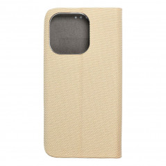 Apple iPhone 15 Pro Portefeuilles Sensitive Book Or