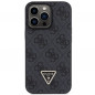 Apple iPhone 13 Pro Coque Guess Metal Logo Starss Crossbody Élégant  Noir