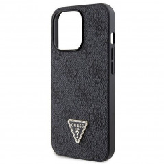 Apple iPhone 13 Pro Coque Guess Metal Logo Starss Crossbody Élégant  Noir