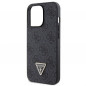 Apple iPhone 13 Pro Coque Guess Metal Logo Starss Crossbody Élégant  Noir