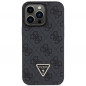 Apple iPhone 13 Pro Max Coque Guess Metal Logo Starss Crossbody Élégant  Noir