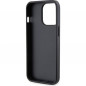Apple iPhone 13 Pro Max Coque Guess Metal Logo Starss Crossbody Élégant  Noir