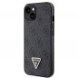 Apple iPhone 14 Coque Guess Metal Logo Starss Crossbody Élégant  Noir