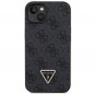 Apple iPhone 14 Coque Guess Metal Logo Starss Crossbody Élégant  Noir