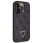 Apple iPhone 14 Pro Max Coque Guess Metal Logo Starss Crossbody Élégant  Noir