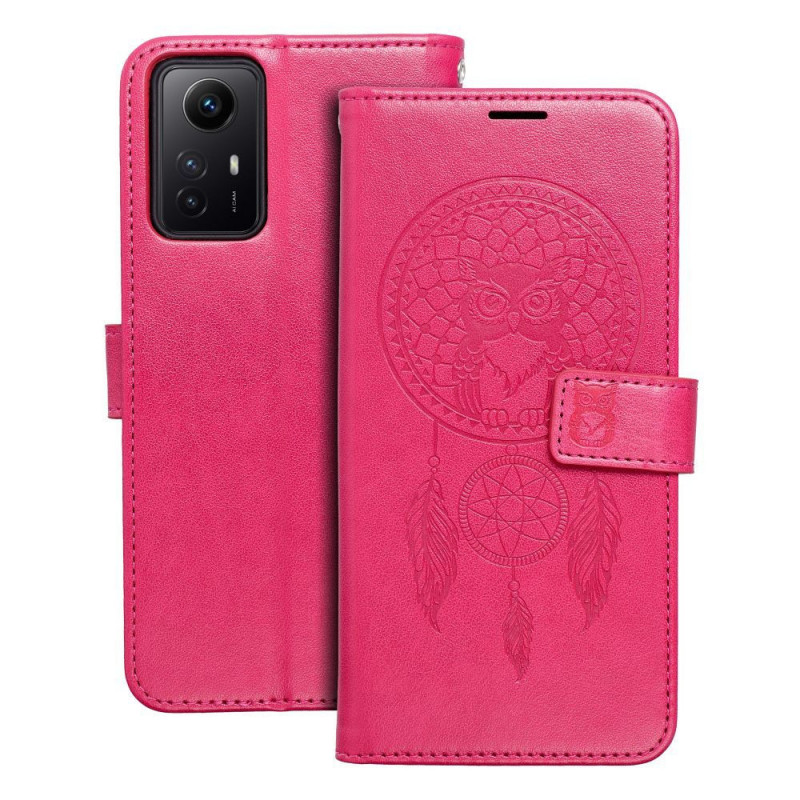 XIAOMI Redmi Note 12s Portefeuilles MEZZO Book Capteurs de rêve  Magenta