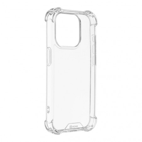 Apple iPhone 15 Pro Coque Roar Armor Jelly Étui haut de gamme  Transparent