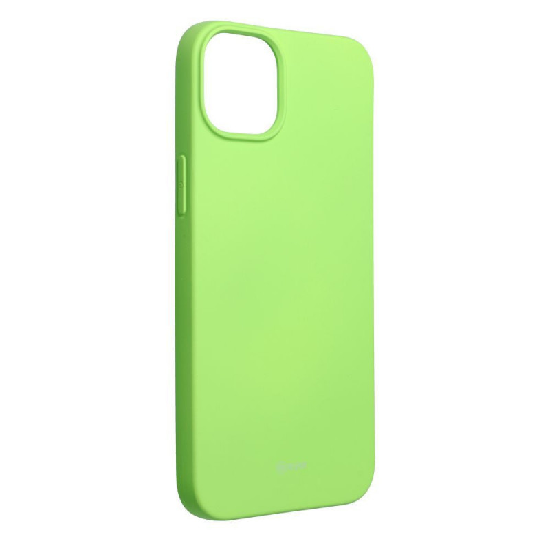 Apple iPhone 15 Plus Coque Roar Colorful Jelly Vert citron
