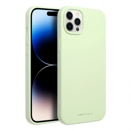 Apple iPhone 12 Pro Max Coque Roar Cloud-Skin Vert clair