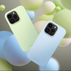 Apple iPhone 12 Pro Max Coque Roar Cloud-Skin Vert clair