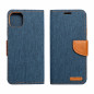 XIAOMI Redmi 12 Portefeuilles Canvas Book Bleu marine