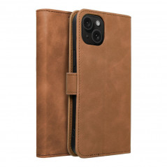 Apple iPhone 15 Plus Portefeuilles TENDER Book Brun