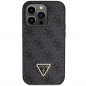 Apple iPhone 14 Pro Coque Guess Metal Logo Starss Crossbody Élégant  Noir