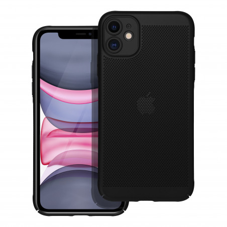 Apple iPhone 11 Coque Breezy Noir