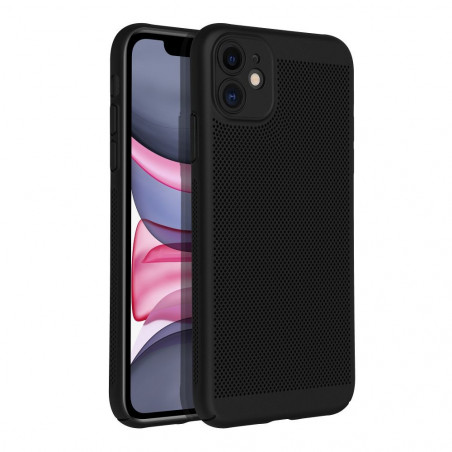 Apple iPhone 11 Coque Breezy Noir