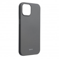Apple iPhone 15 Coque Roar Colorful Jelly Gris
