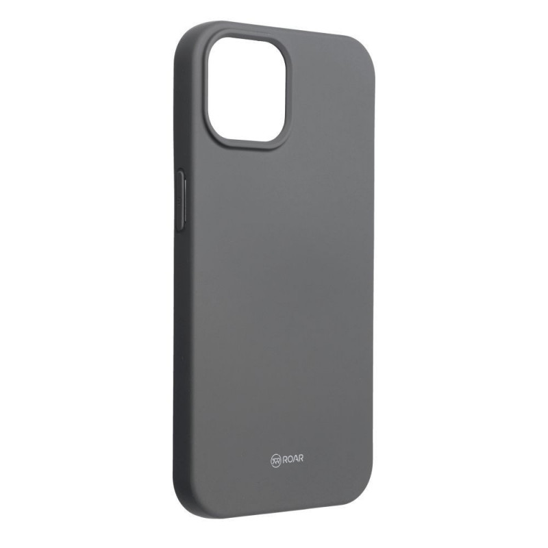Apple iPhone 15 Coque Roar Colorful Jelly Gris
