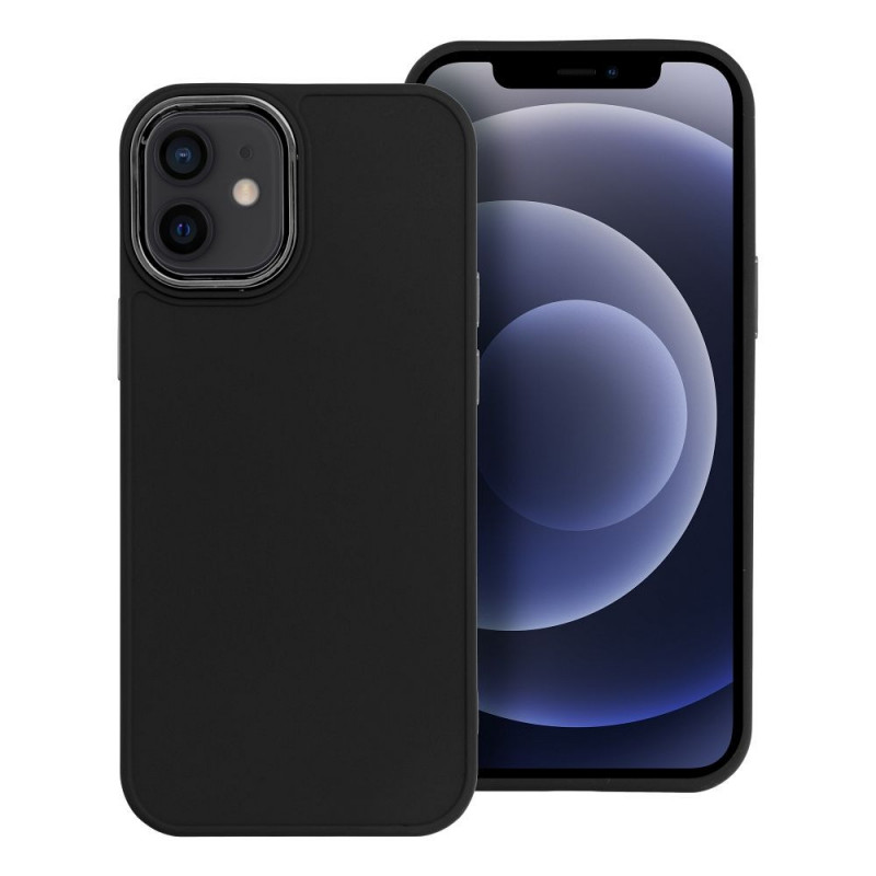 Apple iPhone 12 mini Coque FRAME Élégant  Noir