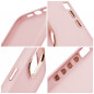 Apple iPhone 12 mini Coque FRAME Élégant  Rose poudré