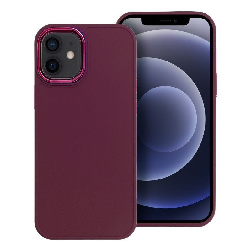 Apple iPhone 12 mini Coque FRAME Élégant  Violet (Purple)