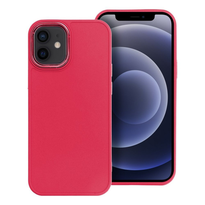 Apple iPhone 12 mini Coque FRAME Élégant  Magenta