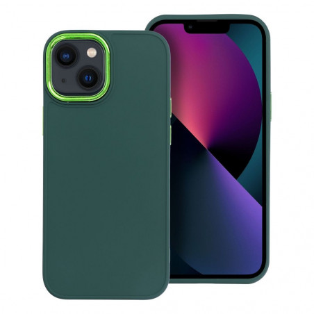 Apple iPhone 13 mini Coque FRAME Élégant  Vert