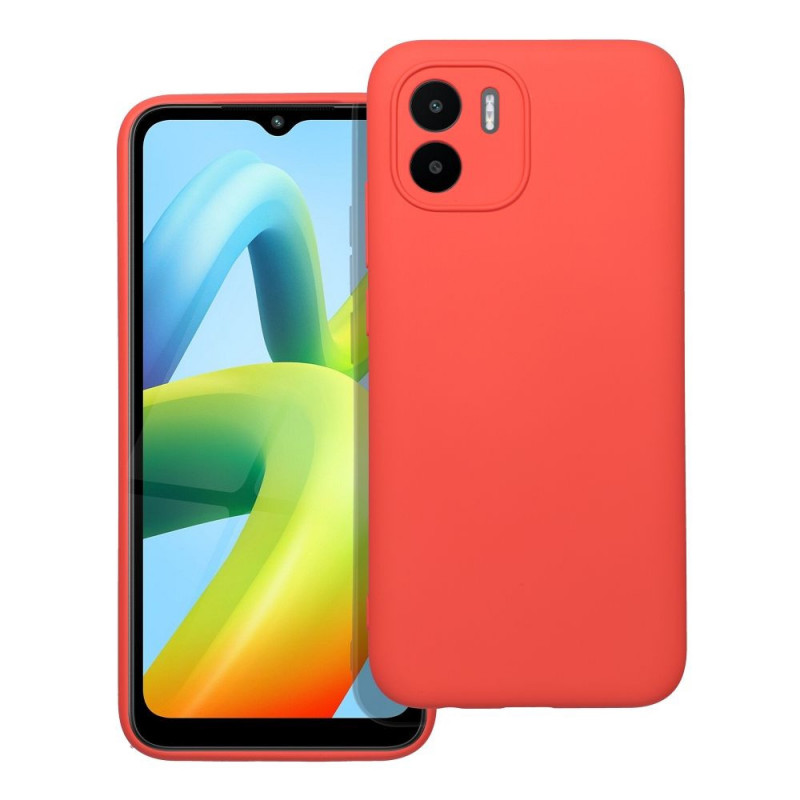 XIAOMI Redmi A2 Coque Silicone Élégant  Pêche