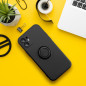 Samsung Galaxy A54 Coque Silicone ring Noir