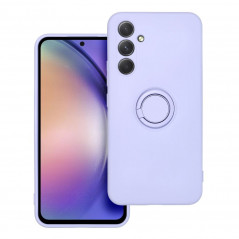 Samsung Galaxy A54 Coque Silicone ring Violet (Violet)