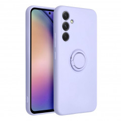 Samsung Galaxy A54 Coque Silicone ring Violet (Violet)