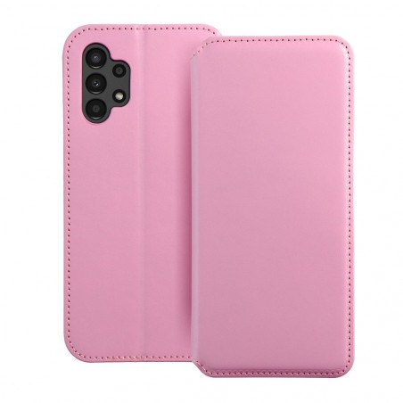Samsung Galaxy A13 LTE Portefeuilles Dual Pocket book Rose clair 