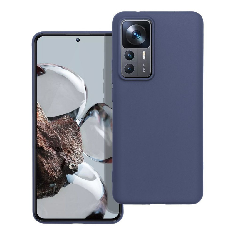 XIAOMI 12T Pro Coque MATT Bleu