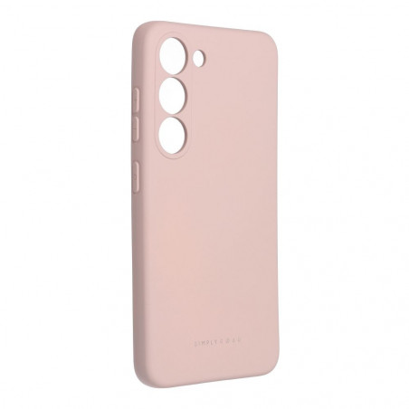 Samsung Galaxy S23 5G Coque Roar Space Monochromatique, Élégant  Rose