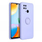 XIAOMI Redmi 10C Coque Silicone ring Violet (Violet)