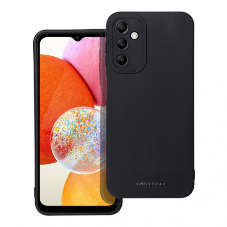 Samsung Galaxy A14 LTE Coque Roar Luna Monochromatique, Élégant, Un accessoire esthétique  Noir
