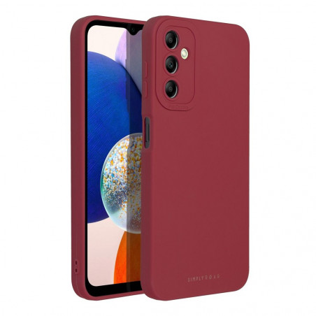 Samsung Galaxy A14 LTE Coque Roar Luna Monochromatique, Élégant, Un accessoire esthétique  Rouge